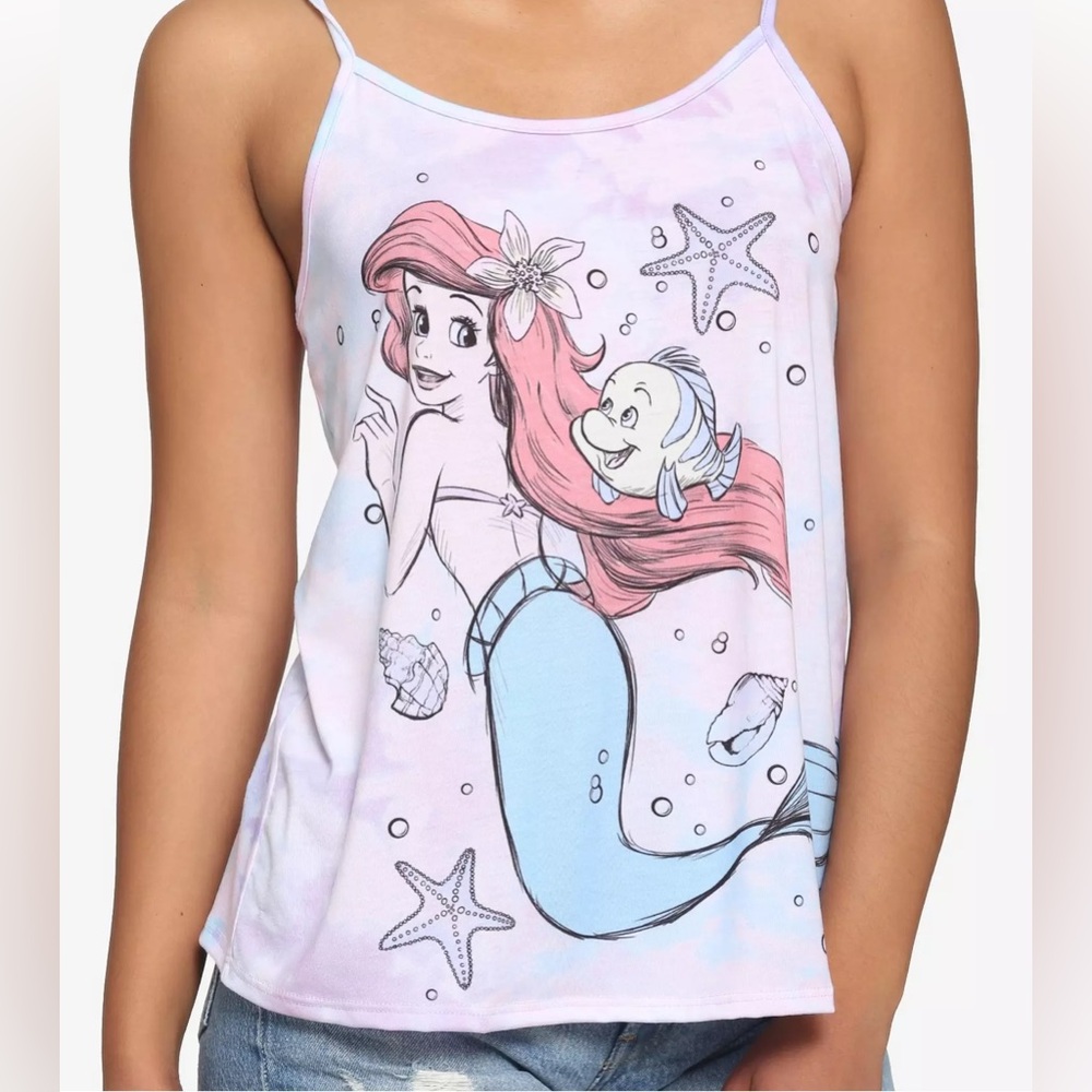 Disney The Little Mermaid Pastel Watercolor Cam